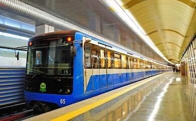 У столичному метро дівчина потрапила під потяг