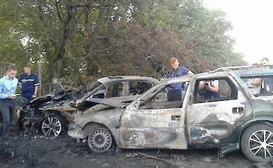 Росіяни розстріляли цивільний автомобіль у Херсонській області