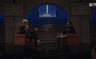 Інтерв'ю із Зеленським номінували на премію "Еммі-2023"