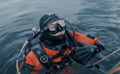 Первая в ГСЧС женщина-водолаз рассказала о службе (видео)