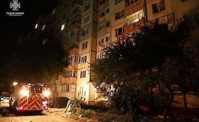 Полтава. В результате взрыва в многоквартирном доме пострадали три человека