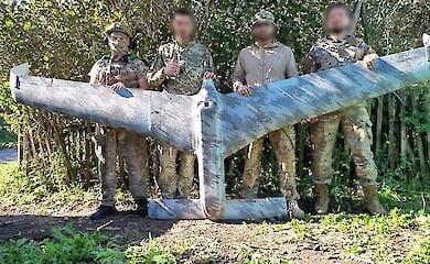 Прикордонники "Сталевого кордону" посадили новітній російський БПЛА