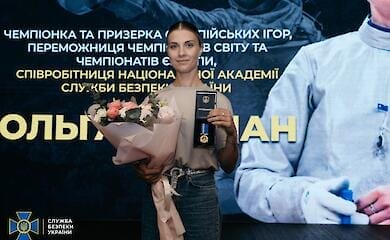 Чемпионка Ольга Харлан: Горжусь тем, что россияне знают, что я работаю в СБУ. Пусть боятся! (фото)