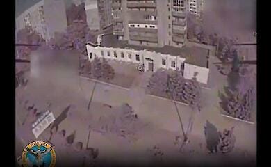 В окупованому Енергодарі пролунав вибух: пошкоджено захоплену росіянами будівлю