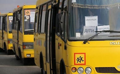 Принудительная эвакуация детей началась в пяти населенных пунктах Запорожской области