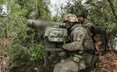 Бойцы 47 ОМБр сбили самолет Су-25 и восемь вертолетов Ка-52 РФ (видео)