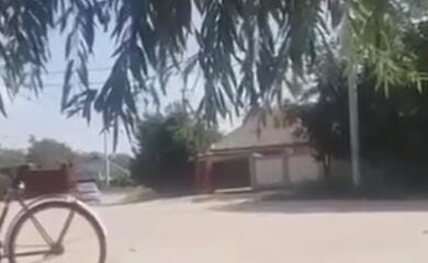 Опубликовано видео подрыва авто с сотрудниками ФСБ РФ на Херсонщине (видео)