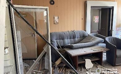 Патрульна поліція показала перші хвилини після російського удару в Черкасах