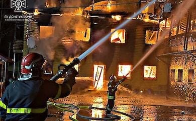 В дитячому таборі на Івано-Франківщині сталася масштабна пожежа
