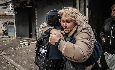 Психологи ДСНС допомагають постраждалим від обстрілів Харкова