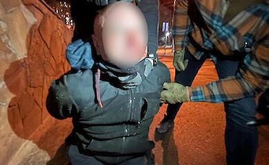 Диверсант ховав бомби для підриву АЗС у чайнику та відрах