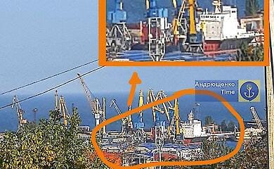 У порт тимчасово захопленого Маріуполя вперше зайшло російське судно морського класу