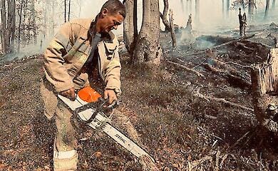 У Чернівецькій області горів національний природний парк