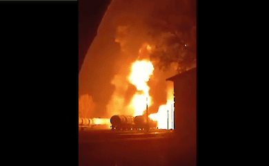 В оккупированном Донецке уничтожен склад с горючим