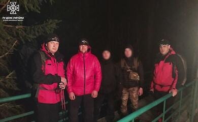 Спасатели разыскали заблудившихся туристов возле Говерлы