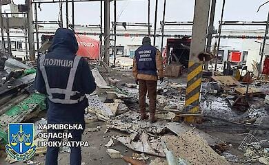 Увеличилось количество жертв ракетного удара по "Новой почте" под Харьковом