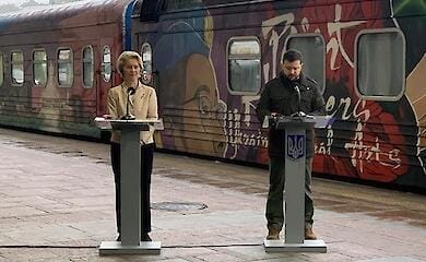 Голова ЄК Урсула фон дер Ляєн прибула до України