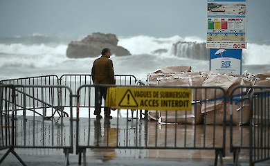 На Европу надвигается шторм "Домингос"