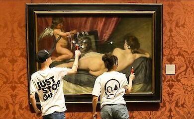 Розбили захисне скло на картині Дієго Веласкеса: у Лондоні затримали екоактивістів