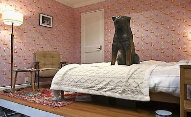 В Токіо до 100-річчя Хатіко побудували кімнату навколо його статуї