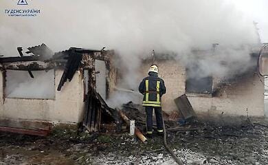 Троє дітей загинули під час пожежі на Житомирщині