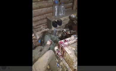 Вибух у своєму бліндажі влаштували окупанти. Відео 18+