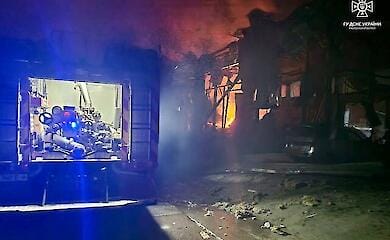 Херсон пережил массированную атаку
