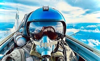 Погиб украинский летчик "Blue Helmet"