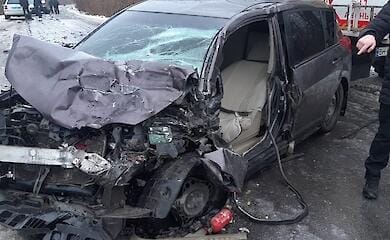 На Одещині автобус із людьми потрапив в ДТП, є постраждалі
