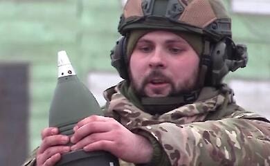 Сили оборони показали роботу мінометного розрахунку