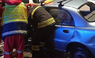 Смертельна ДТП у Києві: тіло водія вирізали з авто