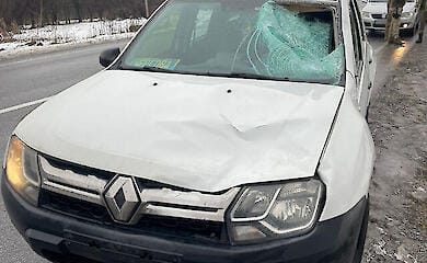 На Закарпатье авто пограничников сбило человека