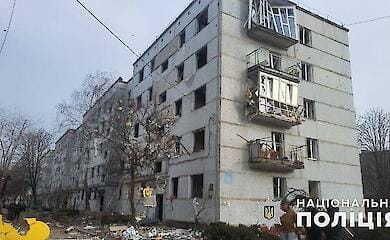 В Курахово россияне сбросили на жилой квартал управляемую авиабомбу