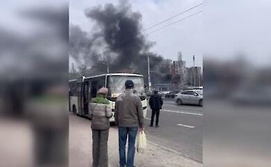 На території кіностудії Довженка в Києві сталася пожежа