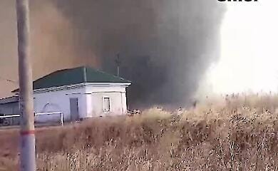 В Приморье РФ бушуют лесные пожары, возник огненный смерч