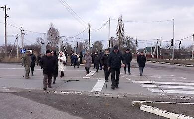На Житомирщині пенсіонери-чорнобильці провели мітинг проти перерахування доплат
