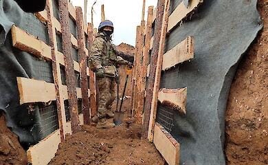 Новую лини обороны под Авдеевкой показали в ВСУ