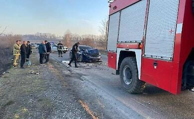 Вагітна водійка збила рятувальника в Черкаській області, який гасив пожежу