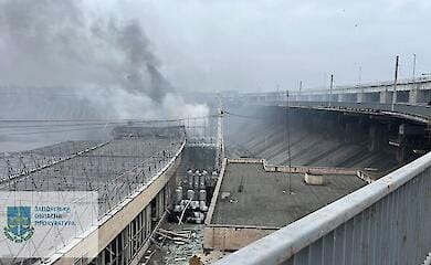 Про стан забруднення річки Дніпро після атаки на ДніпроГЕС повідомили в Кабміні