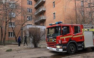 В Полтаве горело общежитие