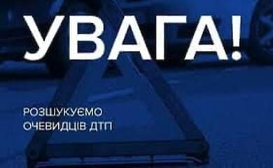 Полиция ищет очевидцев ДТП под Тернополем