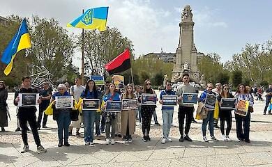 Митинг в поддержку украинских военнопленных провели в Испании