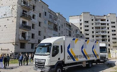 Мобільні Центри допомоги врятованим з'явились в Україні