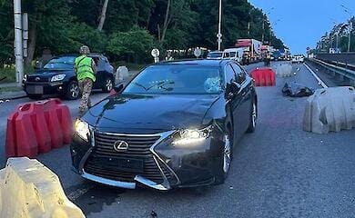 Опубліковано відео перших хвилин після ДТП із суддею Тандиром