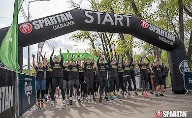 В Киеве состоялся благотворительный забег Spartan Race