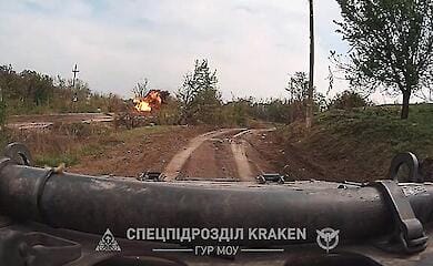 ГУР показала видео работы водителей на фронте