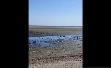 Азовське море аномально відійшло від берегів