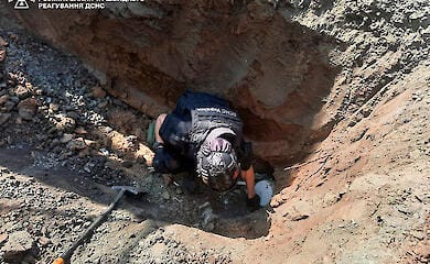 Сапери вилучили нерозірваний боєприпас у центрі Харкова