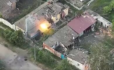 Бригада "Лють" показала відео бою у Вовчанську