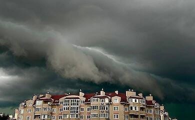 У Києві вирувала потужна злива